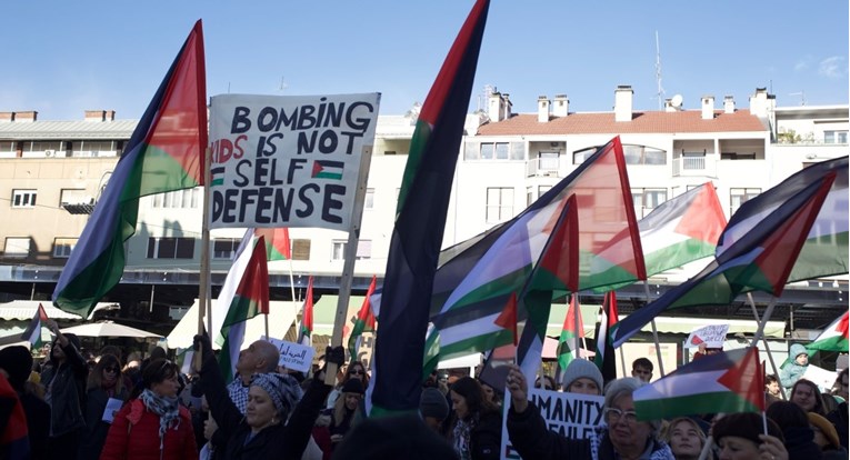 Prosvjed za Palestinu u Zagrebu: "U Gazi je genocid, masakr, etničko čišćenje"