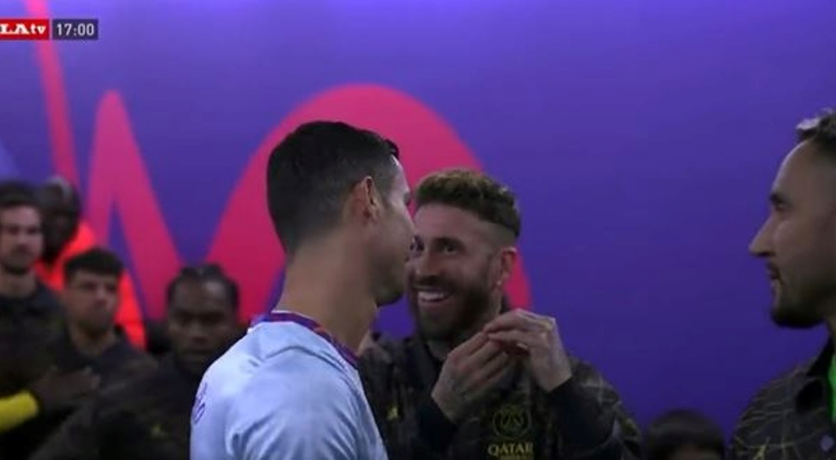 VIDEO Ronaldo prije utakmice upozorio Ramosa da skine nakit