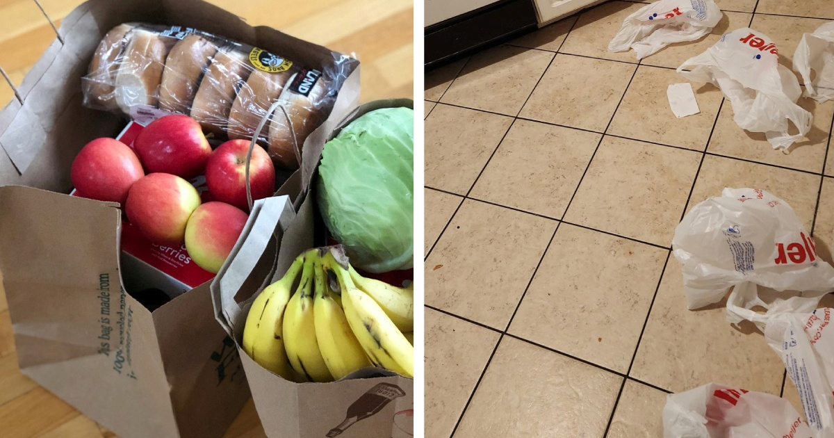 Zamolila je dečka da raspremi namirnice. Ono što je napravio naljutilo je mnoge