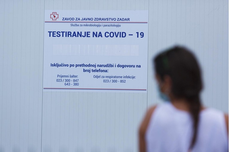 U Zadarskoj županiji 22 nova slučaja korone, testirano 175 ljudi