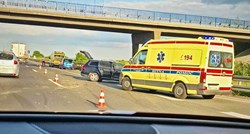 FOTO Prometna nesreća na čvoru Buzin, stvorila se kolona