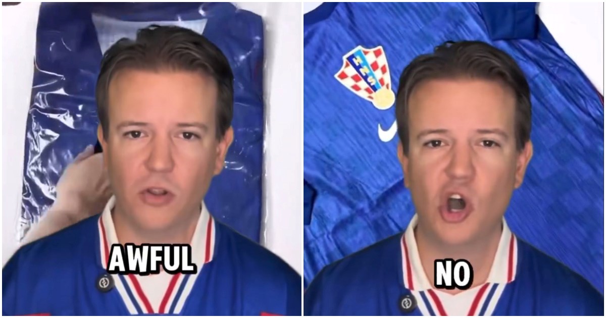 Influencer iz dijaspore komentirao nove hrvatske dresove: Užas. Što ste to napravili?