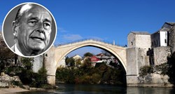 Stari most u Mostaru večeras će biti u francuskim bojama u čast Chiracu