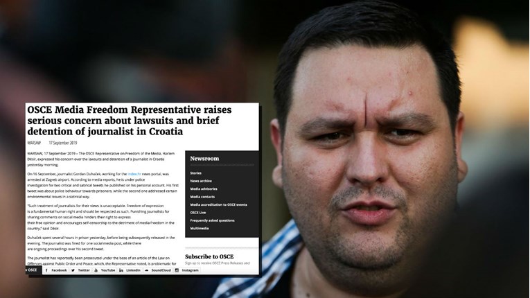 Reakcije iz Europe na uhićenje Duhačeka: Takav tretman novinara je neprihvatljiv