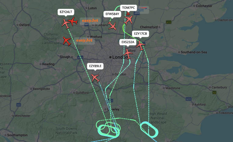 Incident blokirao pistu. Devet aviona iznad Londona proglasilo izvanredno stanje