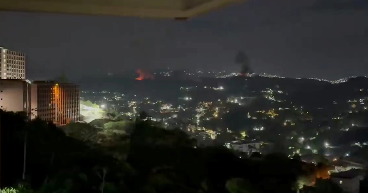 Eksplozije u Caracasu. Čuli se avioni u niskom letu