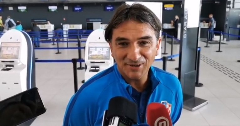 Dalić uoči leta za Slovačku: "Rebić se jučer samo zafrkavao, atmosfera je super"