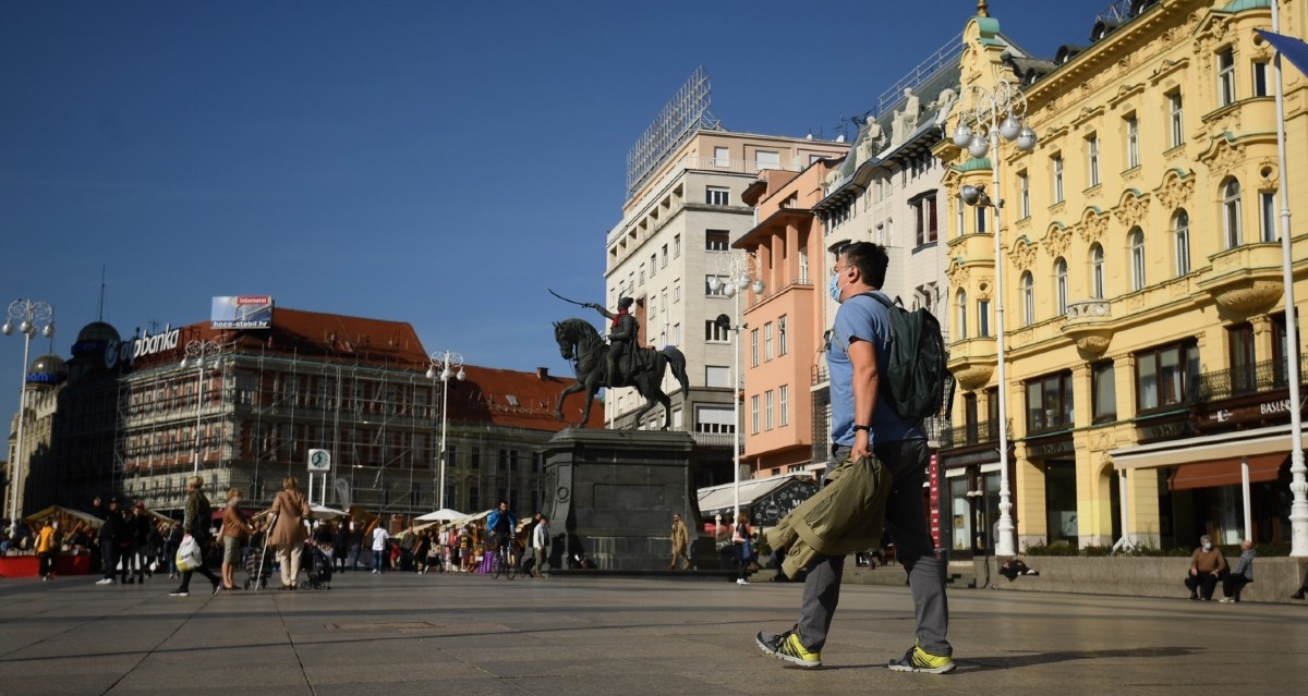 Sve više maski na otvorenom: Ovako izgleda centar Zagreba na dan sa 705 novozaraženih