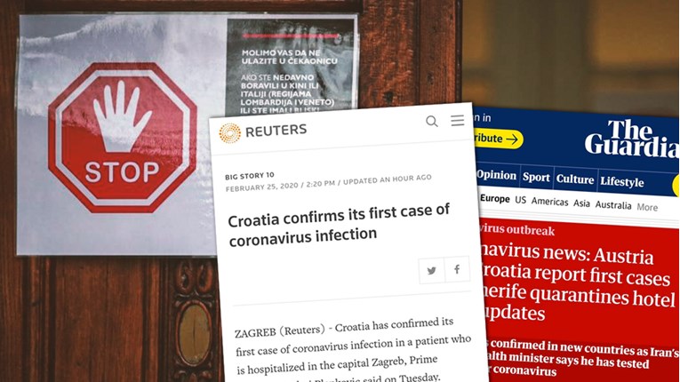 Svjetski mediji raspisali se o koronavirusu u Hrvatskoj