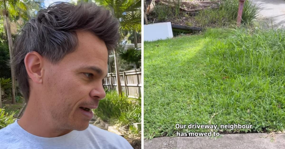 Tip pokazao kako je susjed pokosio travu, misli da ga mrzi 😁