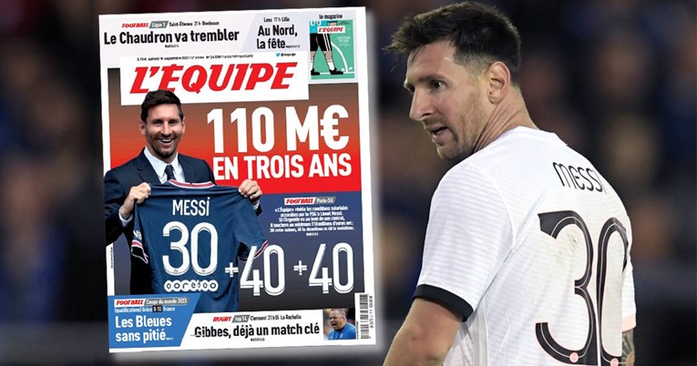 L'Equipe otkrio nevjerojatne detalje iz Messijevog ugovora s PSG-om