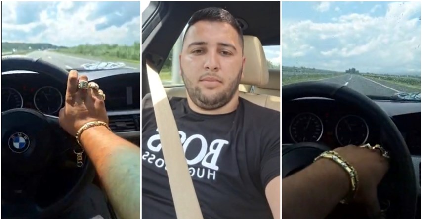VIDEO Idiot koji se zabio u kamion prenosio uživo kako se vozi 200 na sat