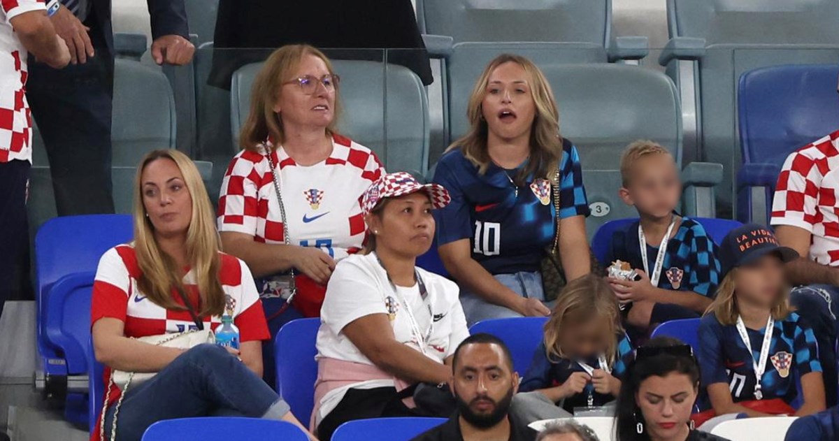 Lukina najveća podrška: Obitelj Modrić snimljena na tribinama u Kataru