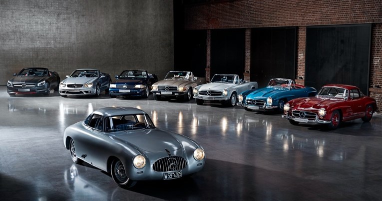 FOTO Ususret premijeri: Pogledajte sve generacije Mercedesa SL na jednom mjestu