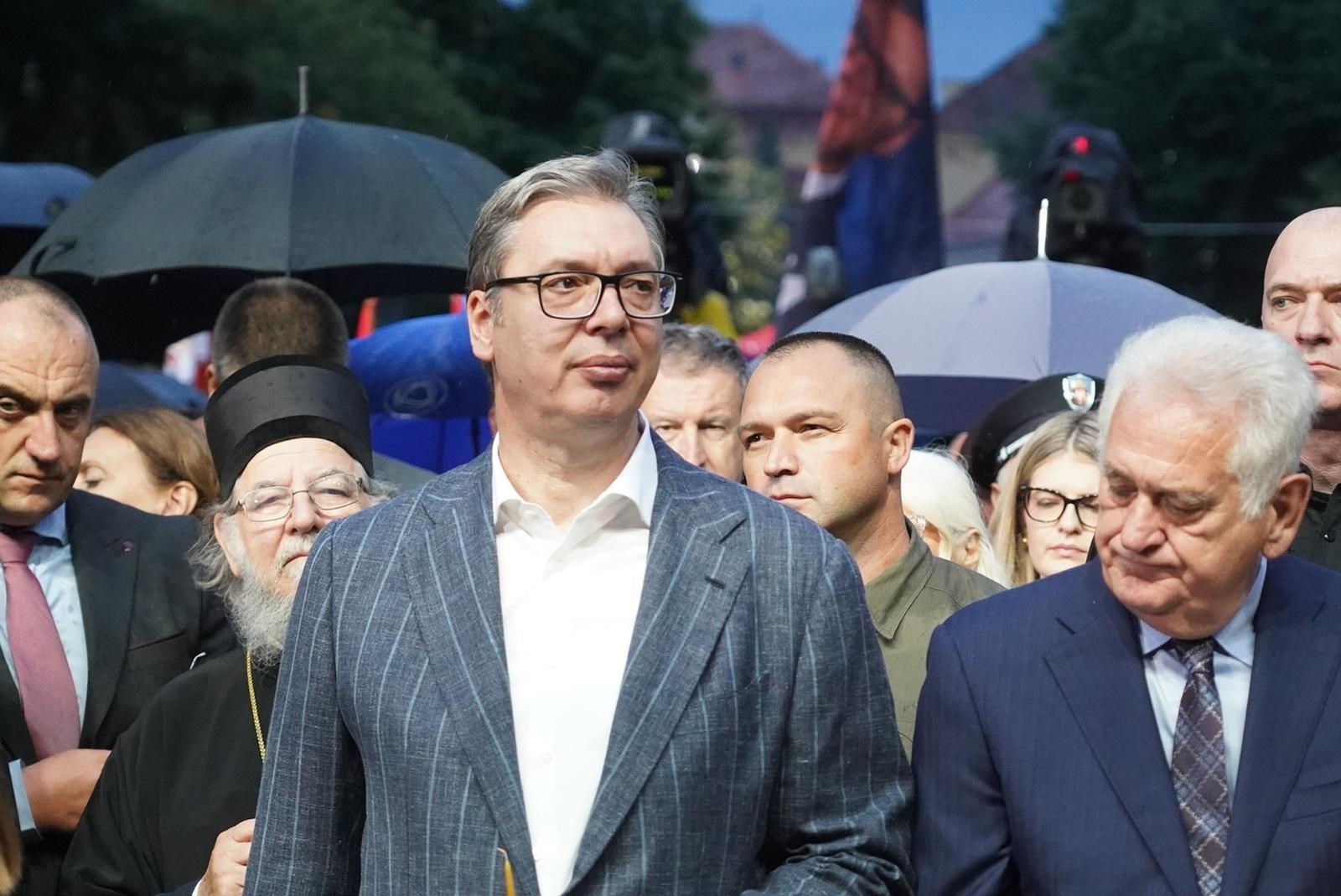 FOTO Vučić održao skup za Oluju. "Više nikad i nikome nijedna Oluja neće uspjeti"