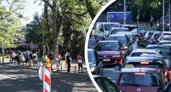 VIDEO Pogledajte gužve za testiranje na koronu u Zagrebu, auti stoje u koloni