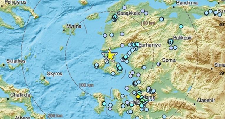 Potres u Turskoj, magnituda je 5.0 po Richteru