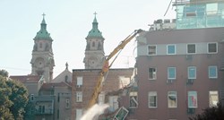 VIDEO Pogledajte rušenje zgrade u Petrinjskoj ulici u Zagrebu