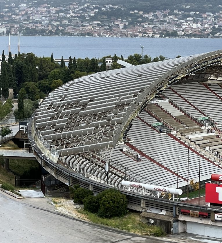 Hajduk o oštećenju Poljuda: Situacija je jako loša