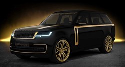 Range Rover u zlatnom izdanju je nova hit igračka bogatih