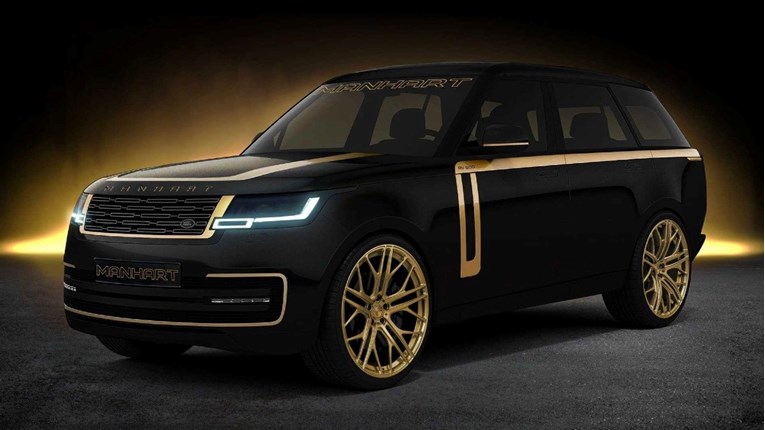 Range Rover u zlatnom izdanju je nova hit igračka bogatih