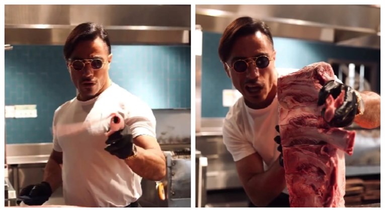 Salt Bae snimio video na kojem reže odreske, ljudi ga napali: "Opet bacaš meso"