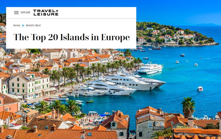 Na listu 20 najboljih otoka u Europi ugledni portal uvrstio i prekrasni hrvatski otok