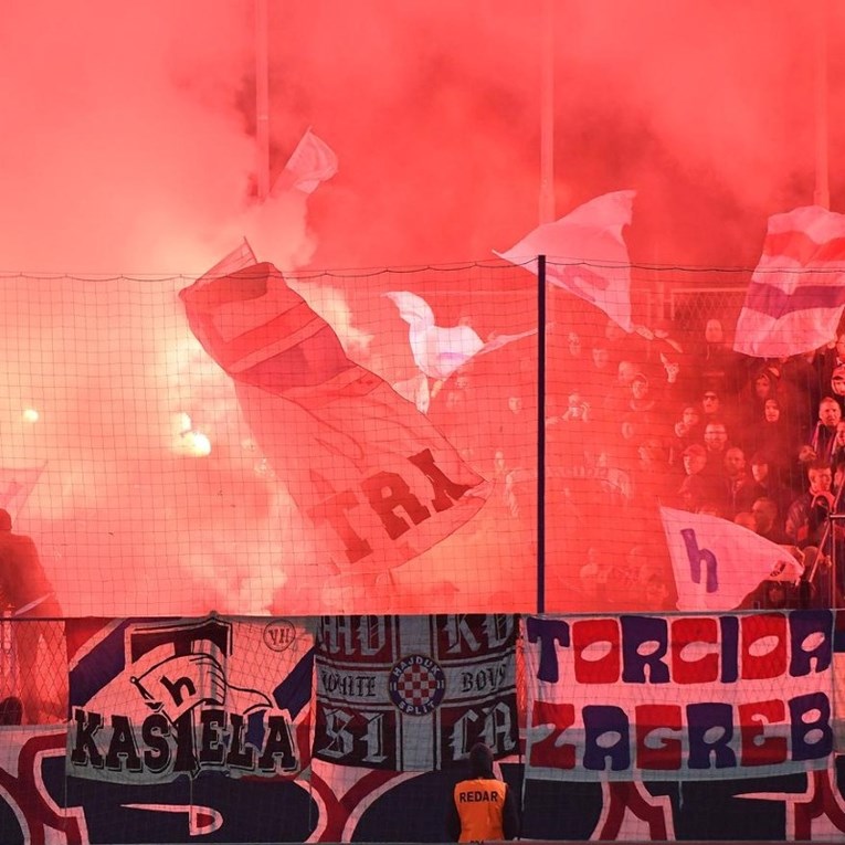 Hajdukovce na putu za Varaždin dočekao transparent: Titovi đaci, nikad prvaci