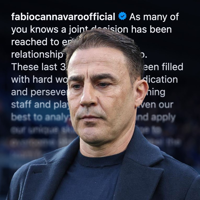 Cannavaro u oproštajnoj poruci dao savjet igračima Dinama: To diktira vaš put