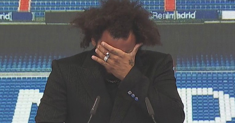 Emotivni Marcelo u suzama se oprostio od Reala. Jedva je govorio