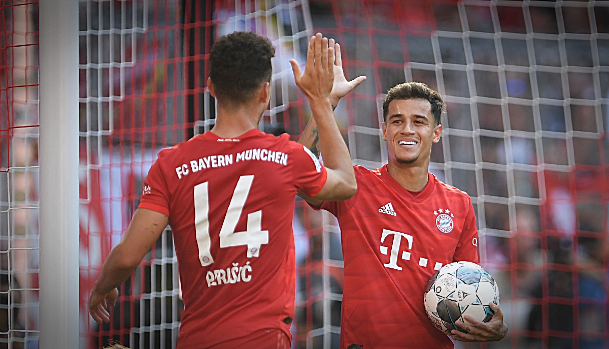 BAYERN - WERDER 6:1 Coutinhova magija. Hrgović uživo gledao Perišića