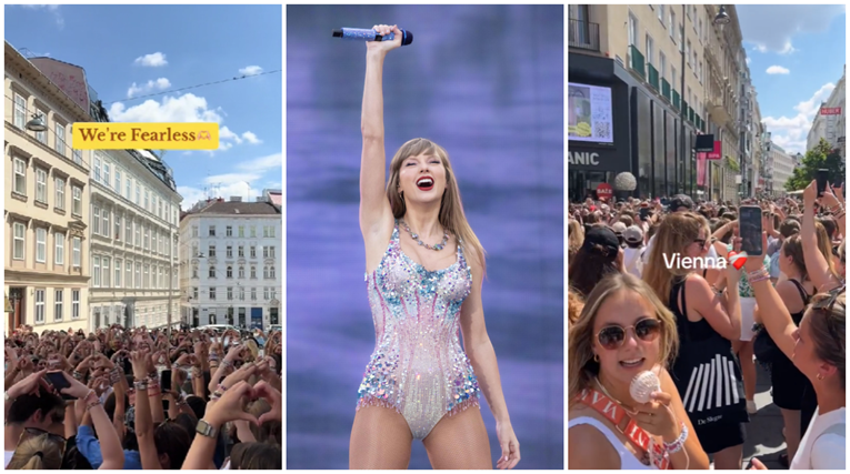 Fanovi Taylor Swift okupirali ulice Beča: "Ovo vam je tako glupa ideja"