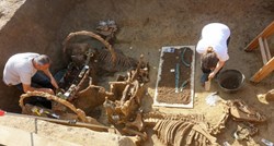 FOTO Pogledajte rimsku kočiju pronađenu u Vinkovcima, otkriće je fascinantno