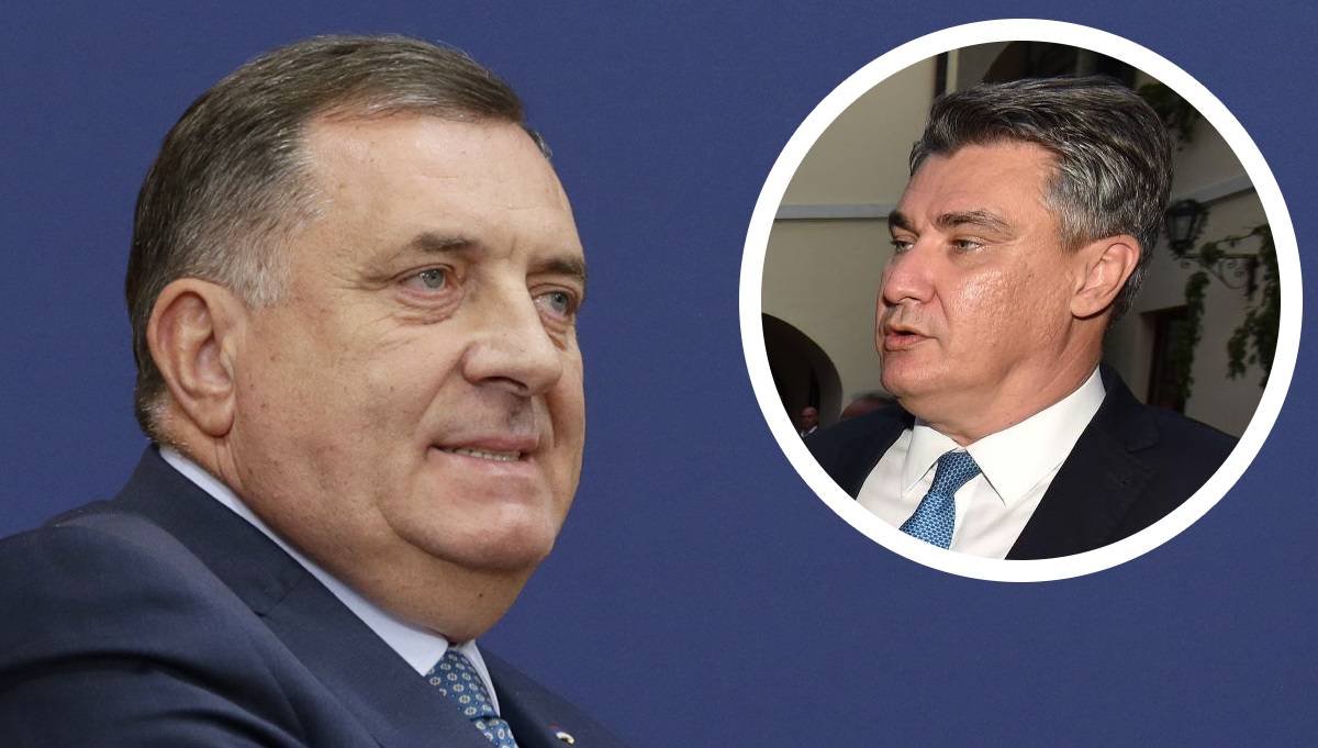 Milanovićev ured: Dodik stiže u Zagreb kao predstavnik srpskog naroda
