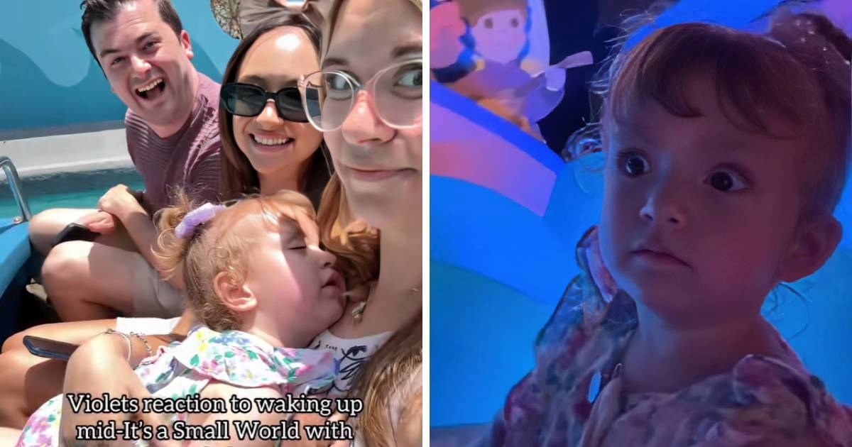 Dvogodišnjakinja zaspala pa se probudila u Disneylandu, njezina reakcija je hit