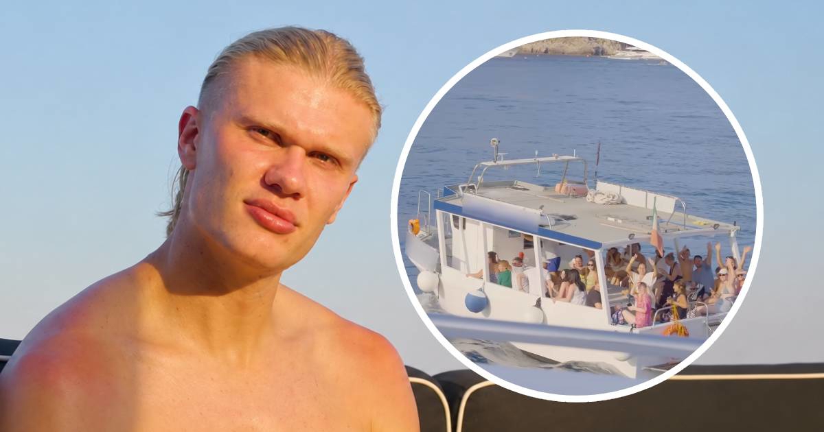 Haaland se pokušao odmoriti na jahti, a onda su stigli turisti 😁