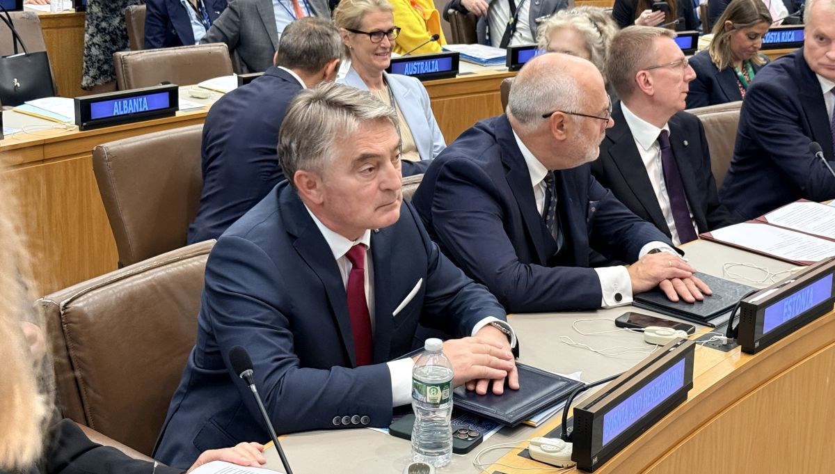 Komšić je na poziv Zelenskog prisustvovao summitu u New Yorku