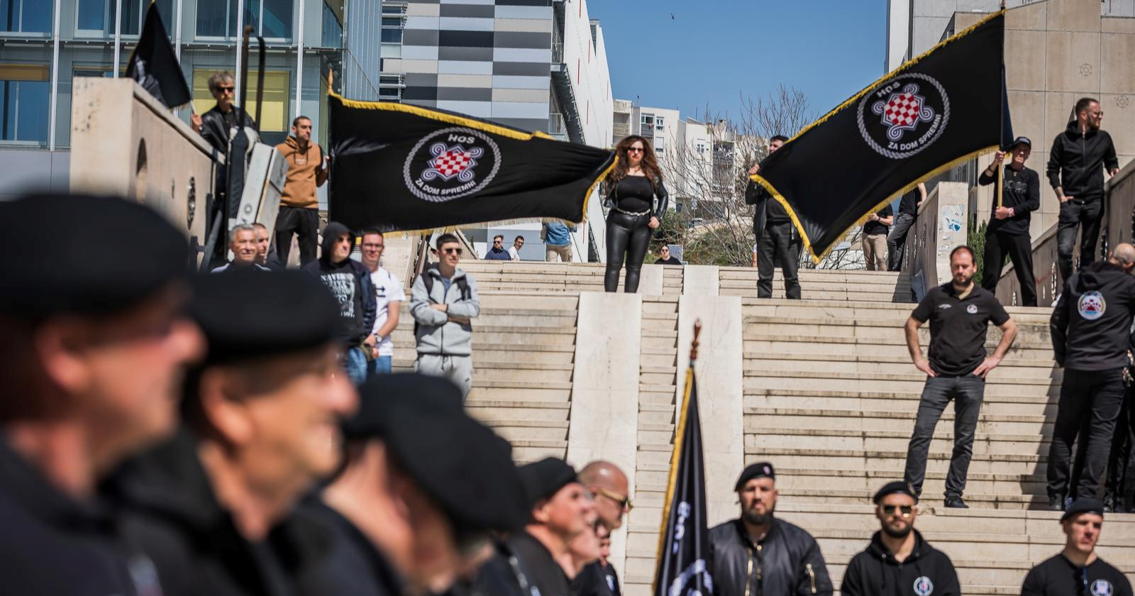 FOTO Na Skejinom mitingu u Splitu vikali ZDS, spominjali šišmiše i vrane
