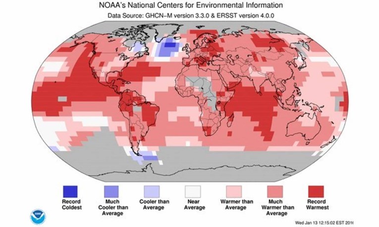 Istraživanje: Cijeli svijet se zagrijava, ali jedno mjesto postaje sve hladnije