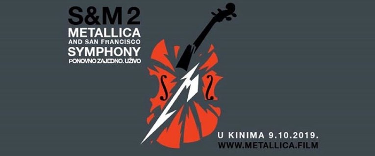 Metallica i simfonijski orkestar San Francisca: S&M² u CineStaru 9. listopada