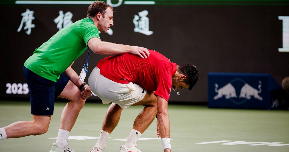 VIDEO Đokovićeva drama u Šangaju. Padao, psovao pa iscrpljen postavio novi rekord