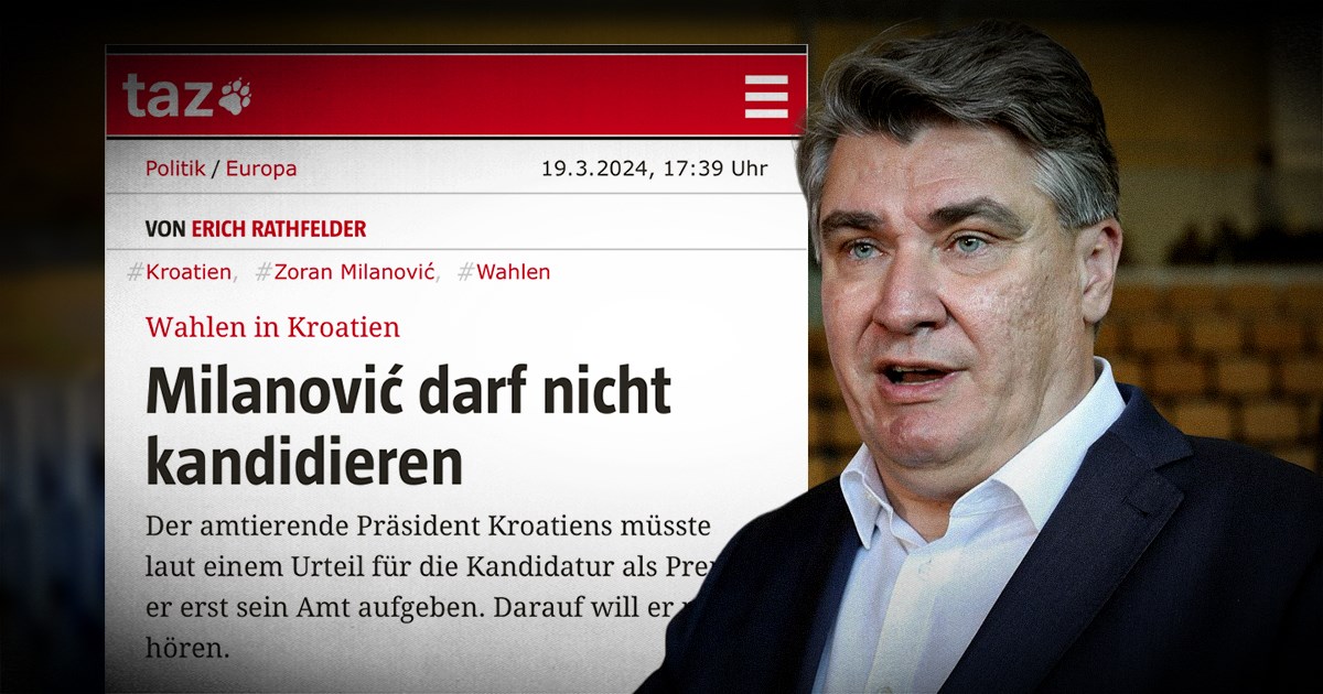 Njemački mediji: Hrvatska s Milanovićem skreće udesno