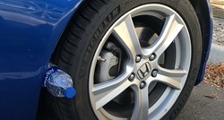 VIDEO Ako primijetite plastičnu bocu zaglavljenu kod kotača, u opasnosti ste