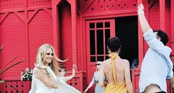 Veljača objavila još jednu fotku s vjenčanja na kojoj pozira s bratom i šogoricom