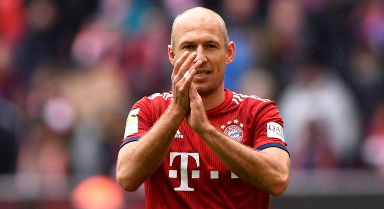 Bayern se jednom rečenicom naklonio Robbenu