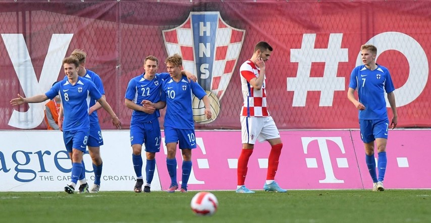 U-21 HRVATSKA - FINSKA 2:3 Hrvatska upisala prvi poraz u kvalifikacijama za Euro