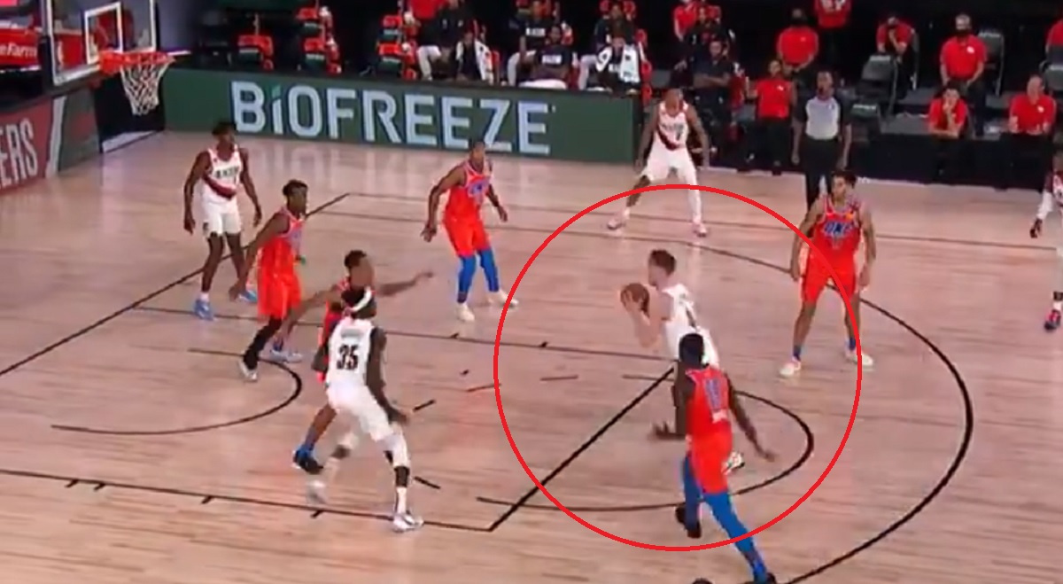 Hezonja opet među najboljima u Portlandu, pokazao tiki-taku na košarkaški način