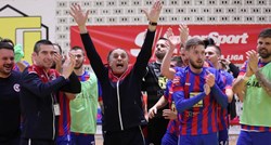 Torcida pred punim Gripama pobijedila Futsal Dinamo 4:1