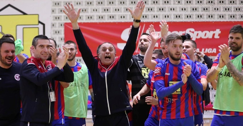 Torcida pred punim Gripama pobijedila Futsal Dinamo 4:1