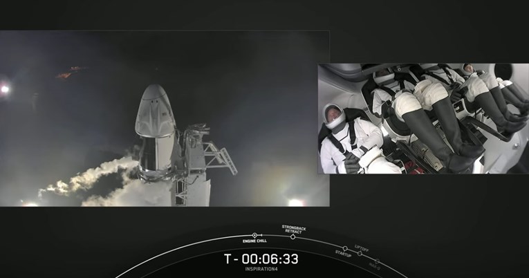 SpaceX odletio u svemir s civilnom posadom, pogledajte video